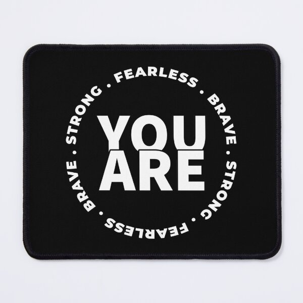 Item preview, You Are Strong Brave Fearless designed and sold by YOYOCollection.