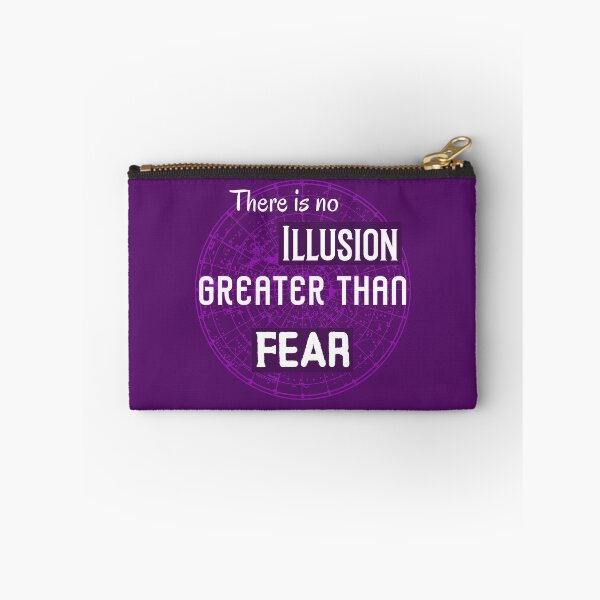 Item preview, There Is No Illusion Greater Than Fear. Conquer Your Fear Motivational Quote designed and sold by Rebel-Design.