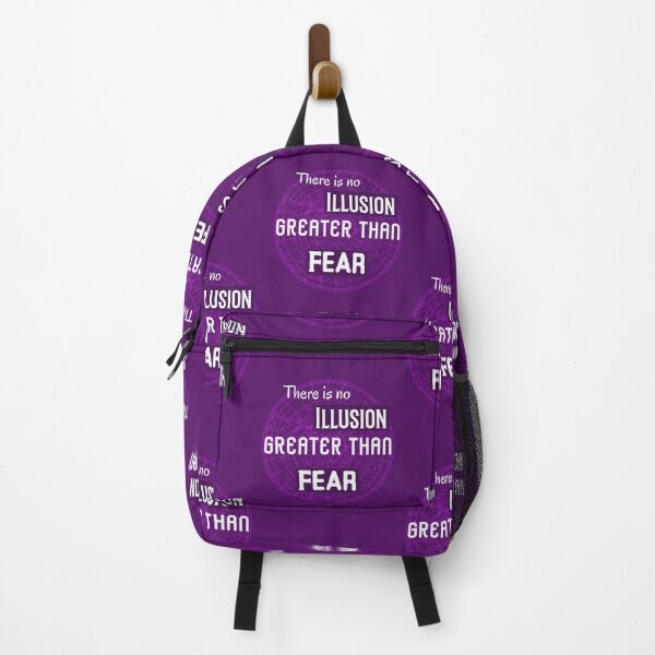 Item preview, There Is No Illusion Greater Than Fear. Conquer Your Fear Motivational Quote designed and sold by Rebel-Design.