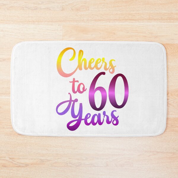 Item preview, Cheers 60 years Sixty Birthday designed and sold by Hanna Kovalchuk.