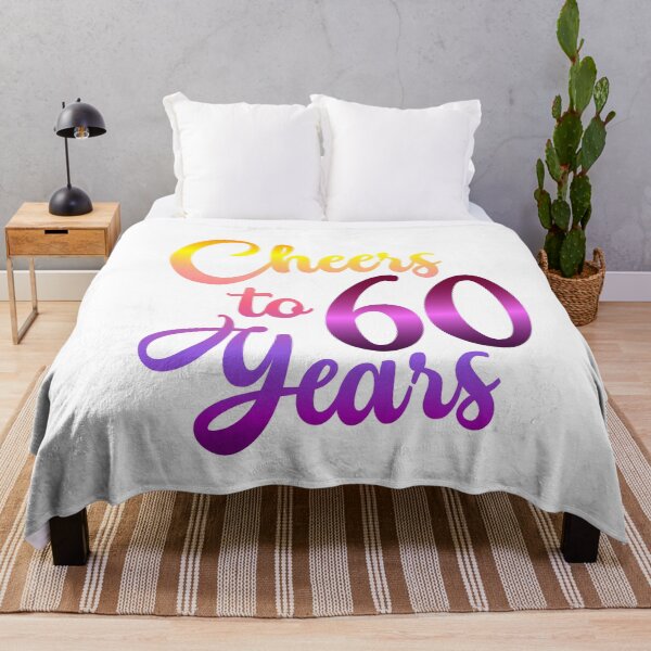 Item preview, Cheers 60 years Sixty Birthday designed and sold by Hanna Kovalchuk.