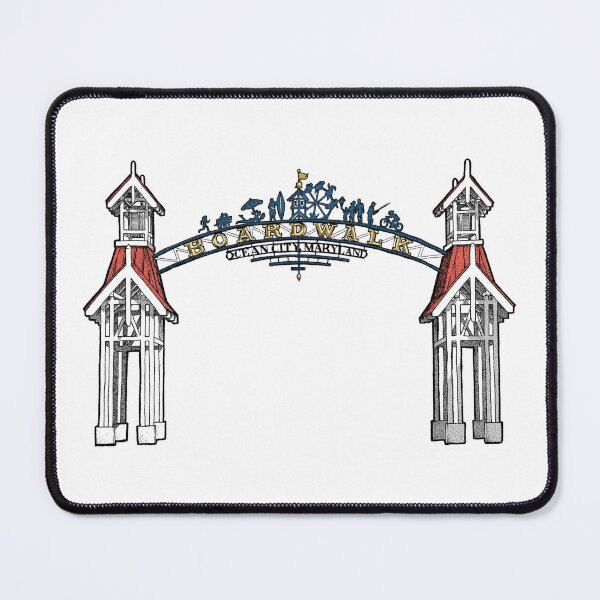 Item preview, Ocean City Boardwalk designed and sold by Elizabeth Weglein.