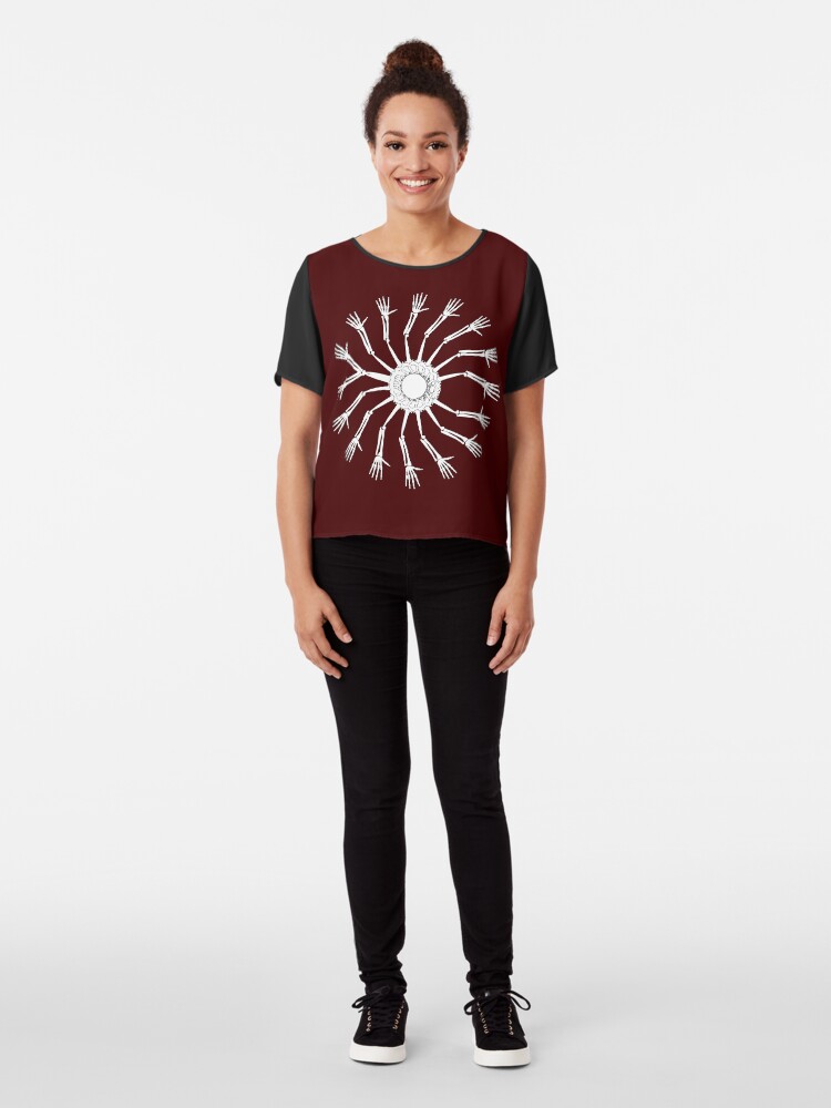 Alternate view of Dance Chiffon Top