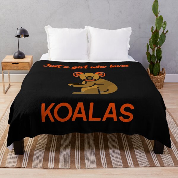 Item preview, Just a girl who loves koalas. designed and sold by DesignedBySnip.
