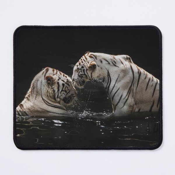 Item preview, Romantic Jungle Tiger Lovers designed and sold by TheWildFlix.