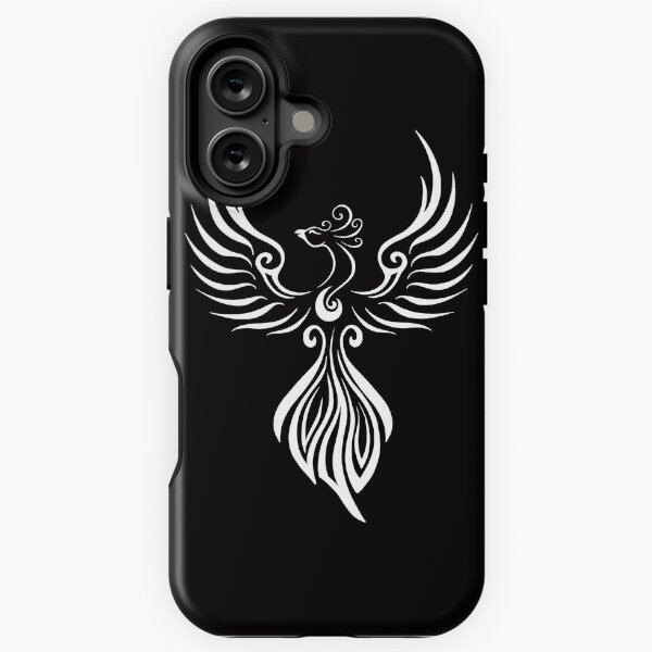 Aperçu de l'œuvre Conception de tatouage complexe minimaliste tribal Phoenix créée et vendue par Tyler Rosso.