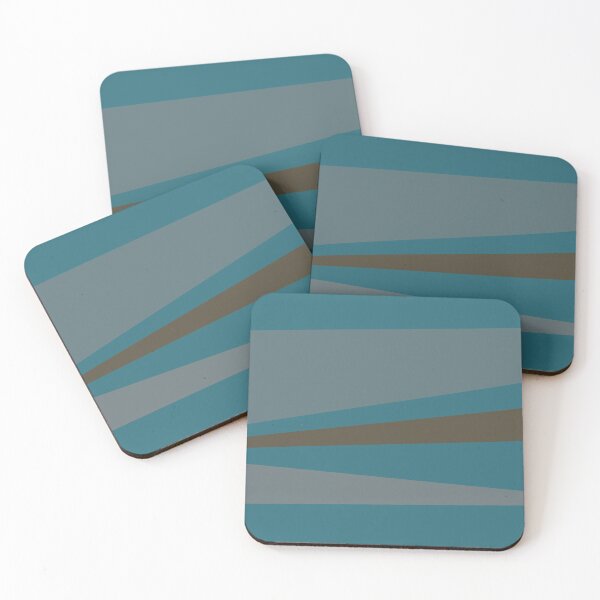 Item preview, deconstructed stripes on Teal designed and sold by Teallady.