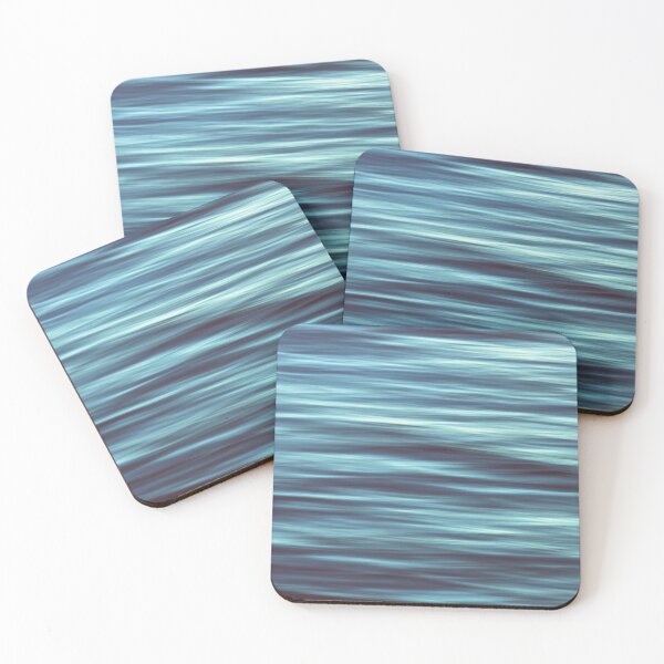 Item preview, Blue waves abstract series no3 designed and sold by Kiran-Fine-Art.