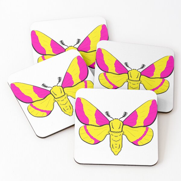 Item preview, Pink and Yellow Moth designed and sold by wjjones185.