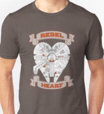 Rebel Heart - orange Unisex T-Shirt