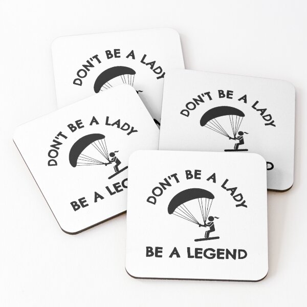 Item preview, Kite surfing: Don't be a lady be a legend designed and sold by TheGreenGoat.