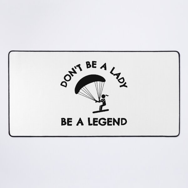 Item preview, Kite surfing: Don't be a lady be a legend designed and sold by TheGreenGoat.