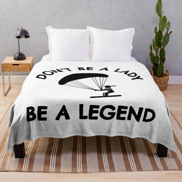 Item preview, Kite surfing: Don't be a lady be a legend designed and sold by TheGreenGoat.