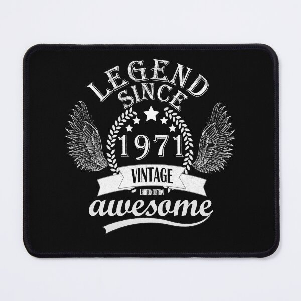 Item preview, Legend Since 1971 Limited Edition | Vintage 51th Birthday designed and sold by JooArtPrints ★★★★★.