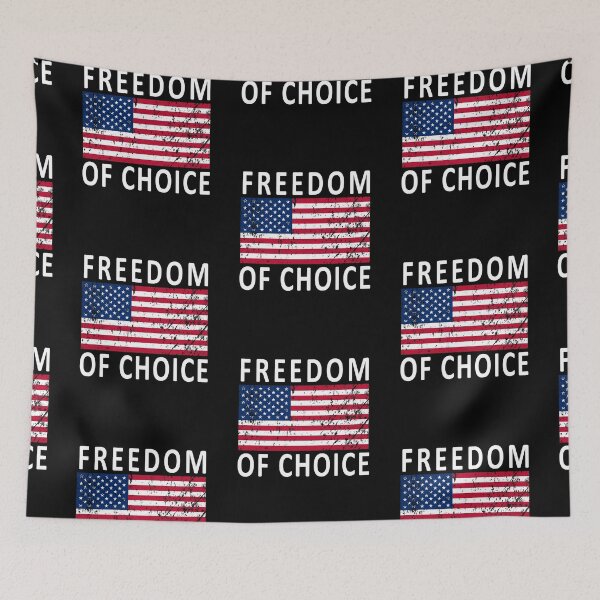 Item preview, freedom of choice flag shirt women designed and sold by davinci101.