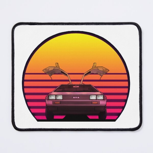 Item preview, delorean vaporwave no background designed and sold by agmg.