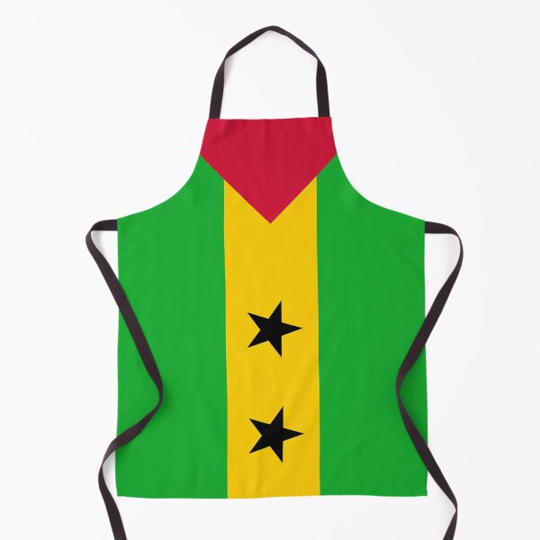Item preview, SAO TOME and PRINCIPE Flag Gifts, Masks, Stickers & Products (N) designed and sold by mpodger.