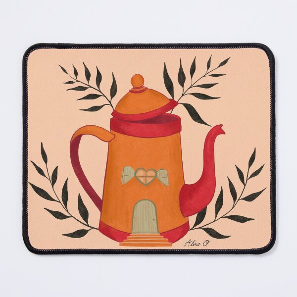 Item preview, Tea time - peach color designed and sold by AlineOAtelier.