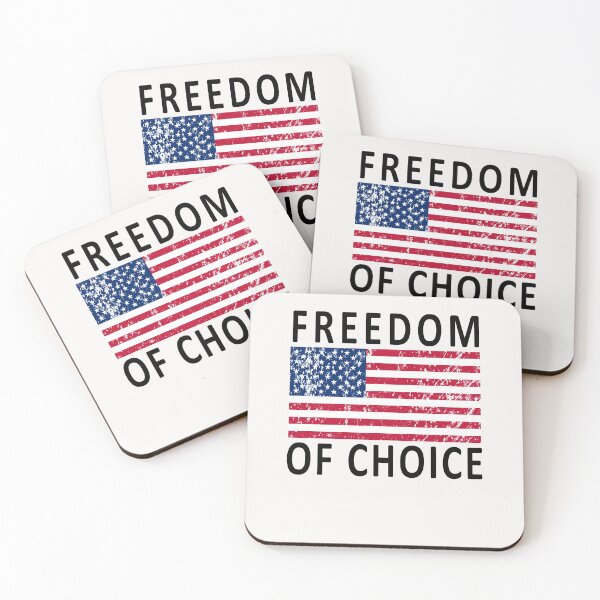 Item preview, freedom of choice flag shirt women designed and sold by davinci101.