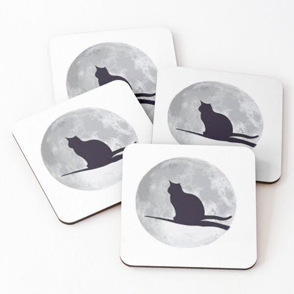 Item preview, CAT AND THE MOON designed and sold by Marakstore.