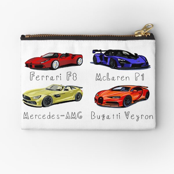 Supercars BEST SELLER! Zipper Pouch