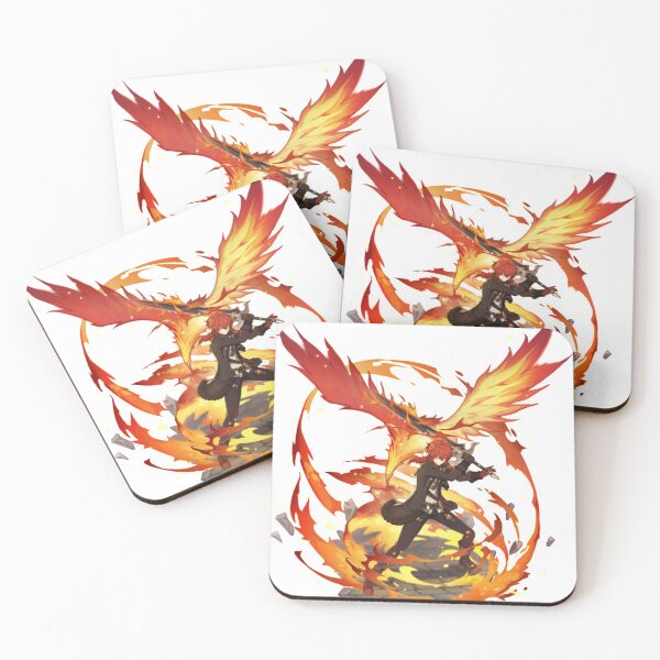 Item preview, Diluc Banner Graphic Genshin Impact designed and sold by Klee K.