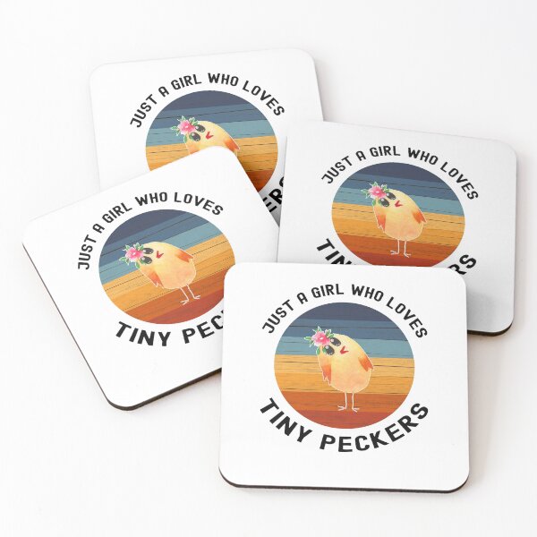 Item preview, Just A Girl Who Loves Tiny Peckers designed and sold by SportyDogShop.