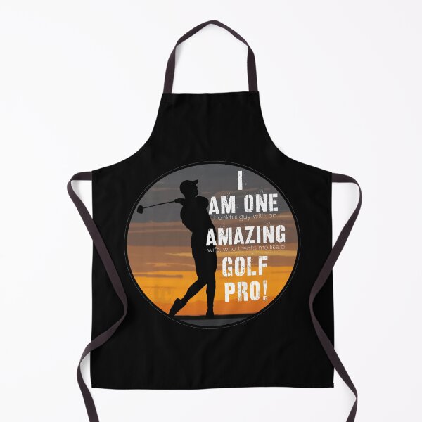 Item preview, Funny Golf Design, Thankful Guy With Amazing Wife Who Treats Me Like a Golf Pro designed and sold by LifeCrush.