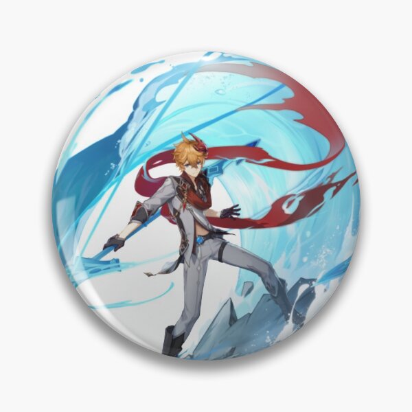 Item preview, Childe Character Banner Graphic Genshin Impact designed and sold by Klee K.