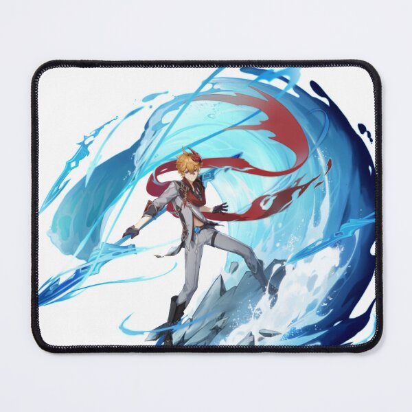 Item preview, Childe Character Banner Graphic Genshin Impact designed and sold by Klee K.