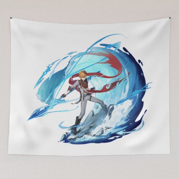 Item preview, Childe Character Banner Graphic Genshin Impact designed and sold by Klee K.