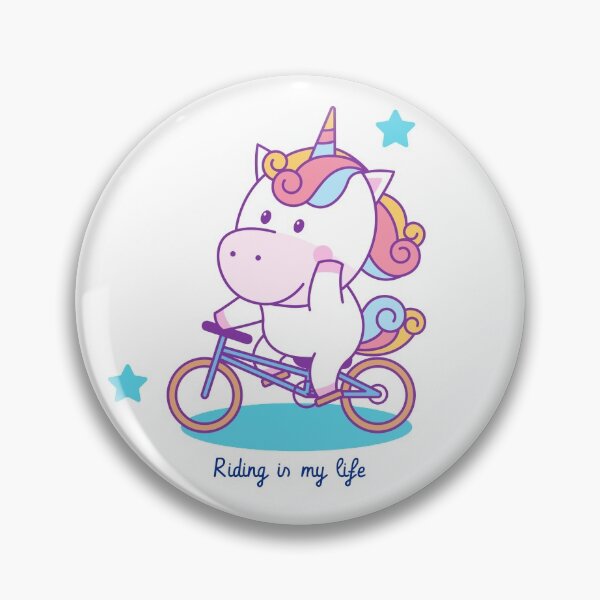 Item preview, Unicorn Is Riding Bicycle designed and sold by ColorAsh.