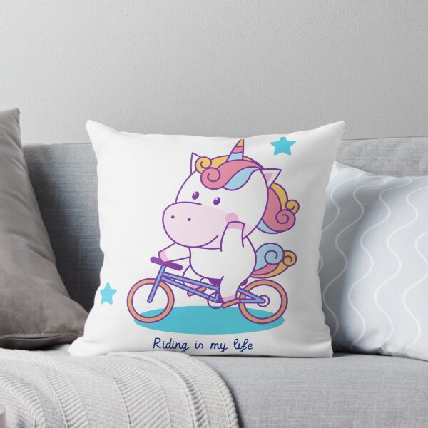 Item preview, Unicorn Is Riding Bicycle designed and sold by ColorAsh.