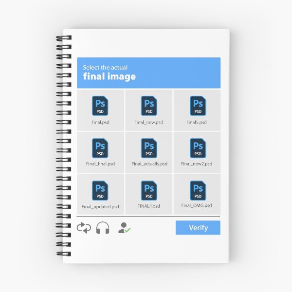 Item preview, Every Graphic Designer Final Version Parody Verify Code designed and sold by elhefe.
