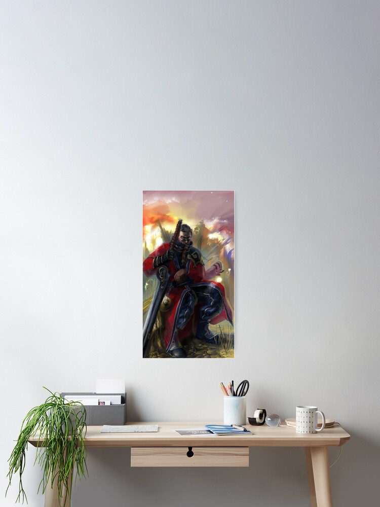 Thumbnail 2 of 3, Poster, Auron designed and sold by WaterPrincess09.