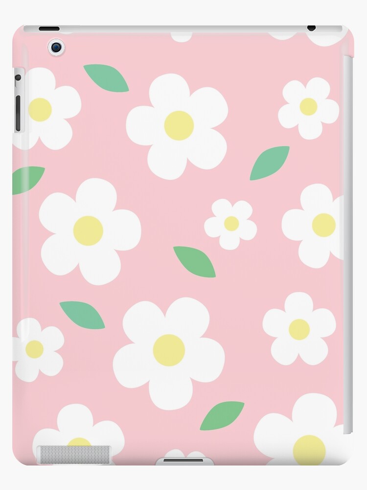 cute pink cherry print  iPad Case & Skin for Sale by aesthetic