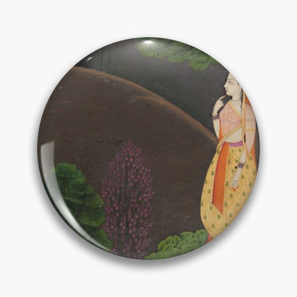 Item preview, The Heroine Who Waits Anxiously for Her Absent Lover designed and sold by HinduArtGallery.