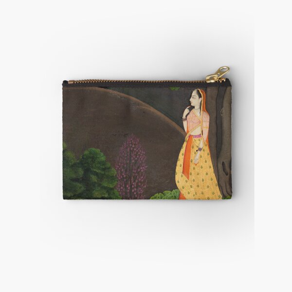 Item preview, The Heroine Who Waits Anxiously for Her Absent Lover designed and sold by HinduArtGallery.