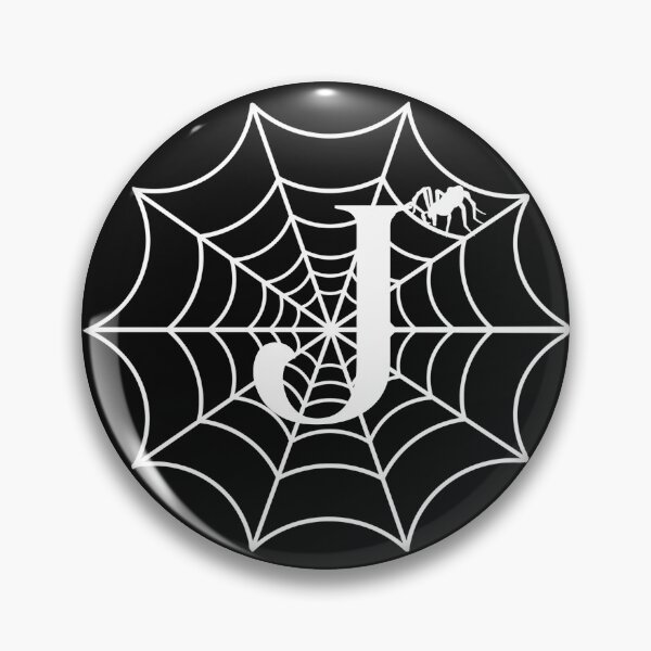 Item preview, Spider net monogram, Letter J designed and sold by RebeccaRe.