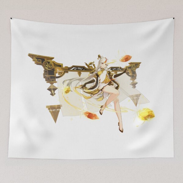 Item preview, Ningguang Genshin Impact Banner Graphic designed and sold by Klee K.