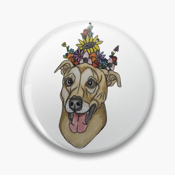 Artikelvorschau, Trunks den Hund mit Blumenkrone entworfen und verkauft von AlissaLavish.