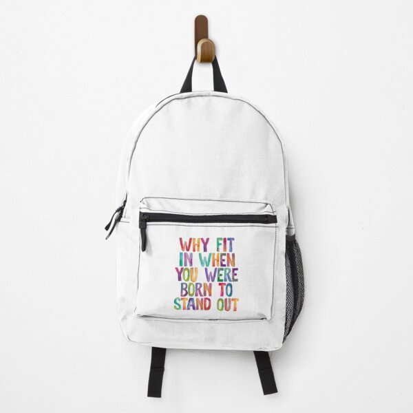 Item preview, Why Fit In When You Were Born to Stand Out designed and sold by MotivatedType.