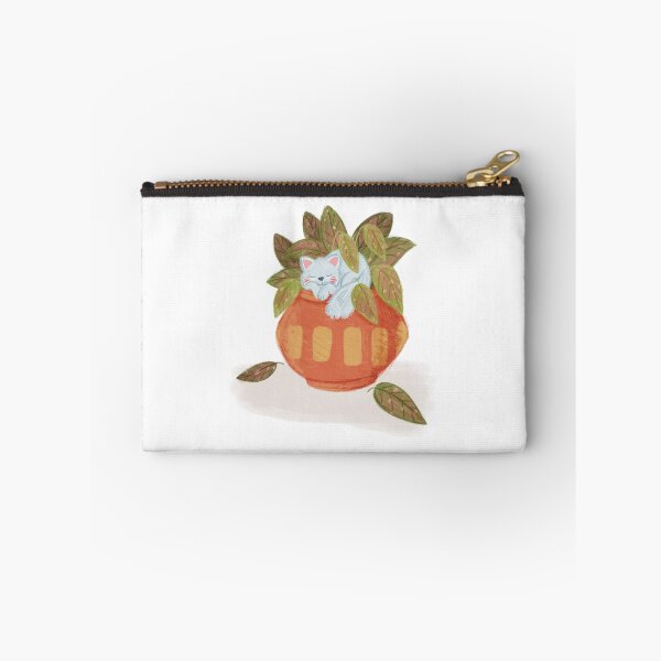 Item preview, Sleepy plant cat designed and sold by Gosia Kozdron.