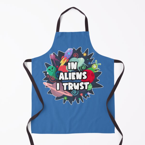 Item preview, In Aliens I Trust UFO Funny Outer Space Cosmic designed and sold by creative321.