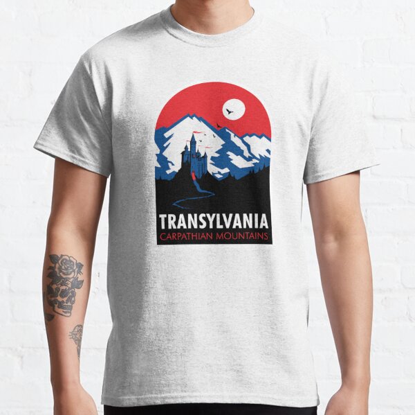 Dracula - Transylvanian Travel Poster Classic T-Shirt