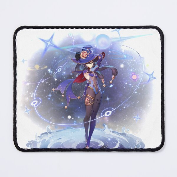 Item preview, Mona Genshin Impact Character Banner Graphic designed and sold by Klee K.