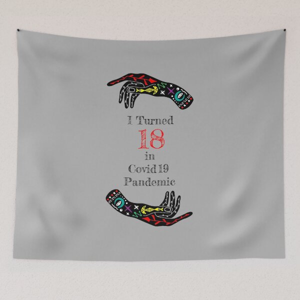 Item preview, 18th Birthday in Pandemic designed and sold by PodiShawna.