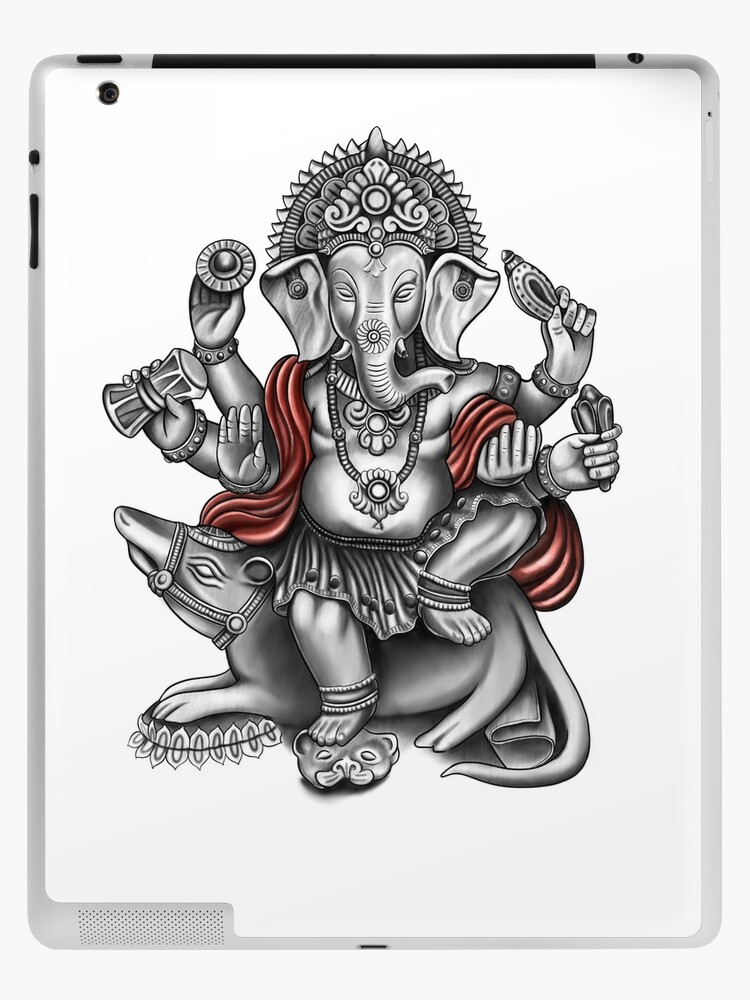 Ganesha Drawing step by step for beginners | Colouring God Ganesha drawing  - YouTube