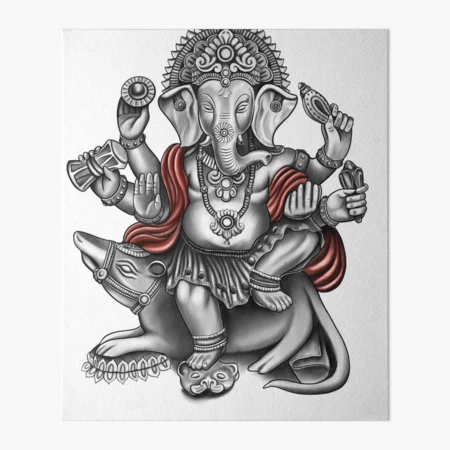 How to make lord Ganesha tattoo | Ganesh Chaturthi | ganpati bappa tattoo -  YouTube