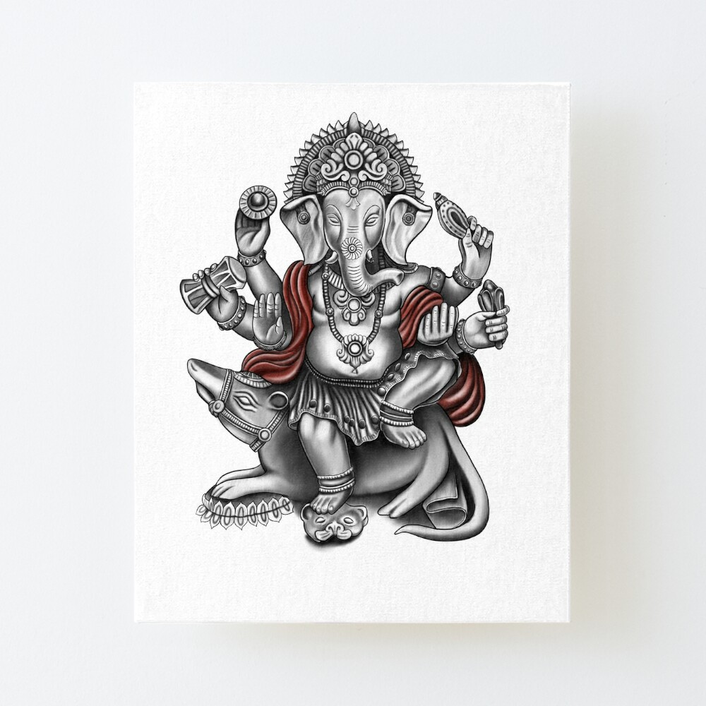 How to Draw Ganesha Easily: Step By Step Video - Smiling Colors